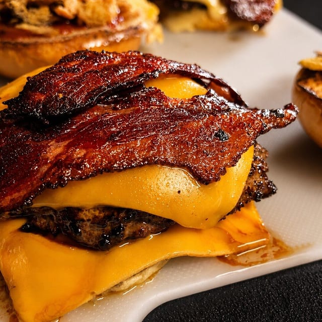 Classic American Burger.