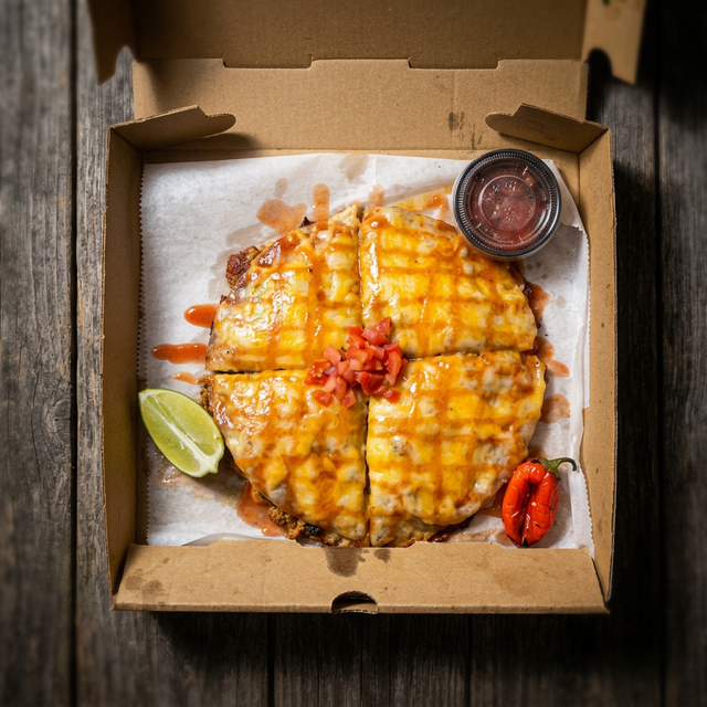 Beef Taco Pizza.